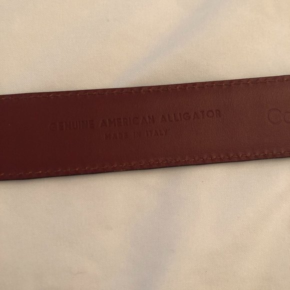 Vintage Calvin Klein Genuine American Alligator - Picture 3 of 7